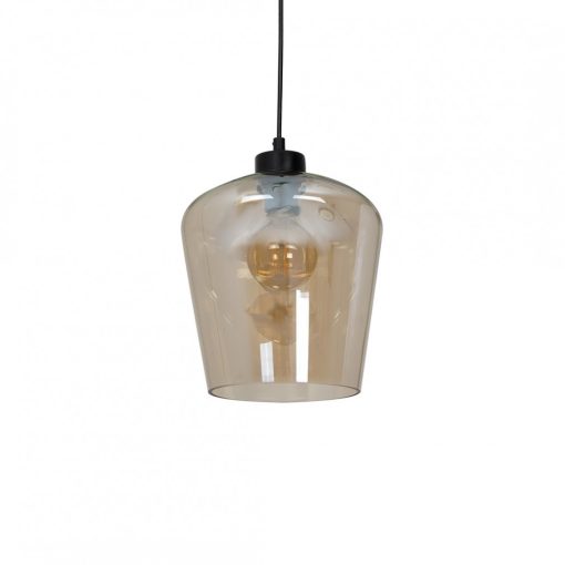 Pendant lamp SANTIAGO AMBER 1xE27