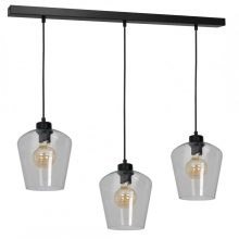 Pendant lamp SANTIAGO CLEAR 3xE27