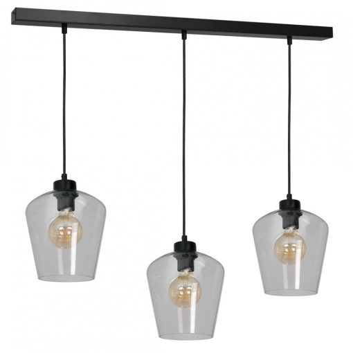 Pendant lamp SANTIAGO CLEAR 3xE27