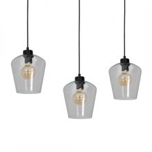 Pendant lamp SANTIAGO CLEAR 3xE27