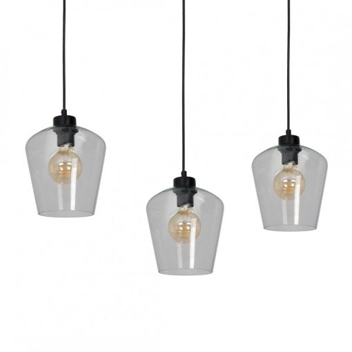 Pendant lamp SANTIAGO CLEAR 3xE27