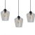 Pendant lamp SANTIAGO CLEAR 3xE27