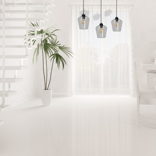 Pendant lamp SANTIAGO CLEAR 3xE27