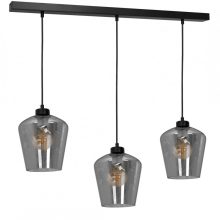 Pendant lamp SANTIAGO SMOKED 3xE27