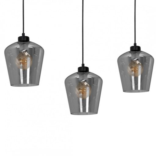 Pendant lamp SANTIAGO SMOKED 3xE27