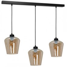 Pendant lamp SANTIAGO AMBER 3xE27