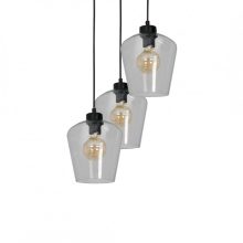 Pendant lamp SANTIAGO CLEAR 3xE27