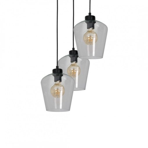 Pendant lamp SANTIAGO CLEAR 3xE27
