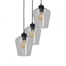 Pendant lamp SANTIAGO CLEAR 3xE27