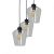 Pendant lamp SANTIAGO CLEAR 3xE27