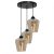 Pendant lamp SANTIAGO AMBER 3xE27