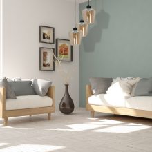 Pendant lamp SANTIAGO AMBER 3xE27