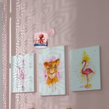 Wall lamp OŚMIORNICA LOLA MiniMini 1xE27