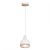 Pendant lamp OVAL WHITE 1xE27