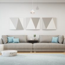 Pendant lamp OVAL WHITE 1xE27