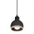 Pendant lamp OVAL BLACK 1xE27