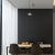 Pendant lamp OVAL BLACK 1xE27