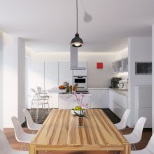 Pendant lamp OVAL BLACK 1xE27