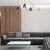 Pendant lamp OVAL BLACK 3xE27