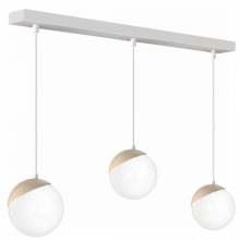 Pendant lamp SFERA WOOD 3xE14