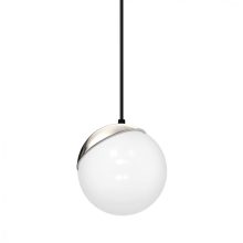 Pendant lamp SFERA BLACK/CHROME 3xE14