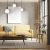 Pendant lamp SFERA BLACK/CHROME 3xE14