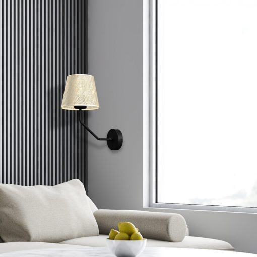 Wall lamp ETNA Black 1xE27