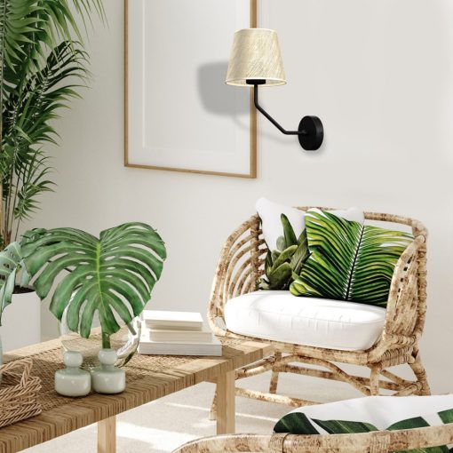 Wall lamp ETNA Black 1xE27