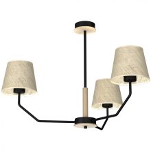 Pendant lamp ETNA Black 3xE27