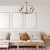 Pendant lamp ETNA Black 5xE27