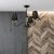 Pendant lamp HERMES Black/Gold 3xE27