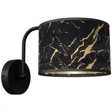 Wall lamp SENSO Black/Gold 1xE27