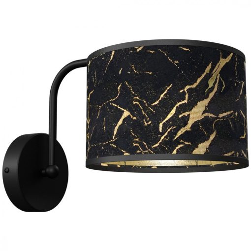 Wall lamp SENSO Black/Gold 1xE27