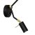 Wall lamp SENSO Black/Gold 1xE27 + 1x mini GU10