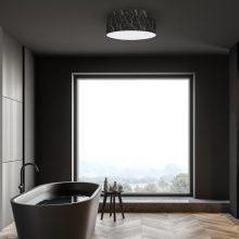 Ceiling  lamp SENSO Black/Gold 2xE27 Ø40cm