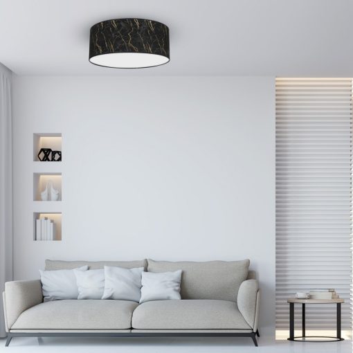 Ceiling  lamp SENSO Black/Gold 2xE27 Ø40cm