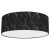 Ceiling  lamp SENSO Black/Gold 3xE27 Ø50cm