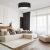 Ceiling  lamp SENSO Black/Gold 3xE27 Ø50cm