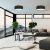 Ceiling  lamp SENSO Black/Gold 3xE27 Ø50cm