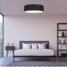 Ceiling  lamp SENSO Black/Gold 3xE27 Ø60cm
