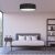 Ceiling  lamp SENSO Black/Gold 3xE27 Ø60cm
