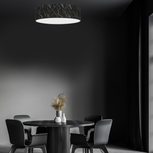 Ceiling  lamp SENSO Black/Gold 3xE27 Ø60cm