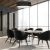 Ceiling  lamp SENSO Black/Gold 3xE27 Ø60cm