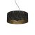 Pendant lamp SENSO Black/Gold 3xE27