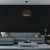Pendant lamp SENSO Black/Gold 3xE27
