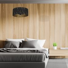 Pendant lamp SENSO Black/Gold 3xE27