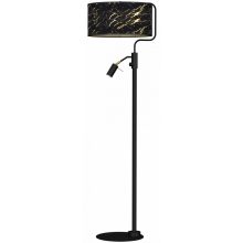 Floor lamp SENSO Black/Gold 1xE27 + 1x mini GU10