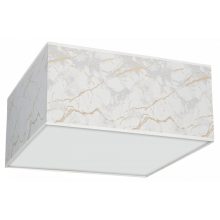 Ceiling  lamp SENSO White/Gold kwadrat 3xE27