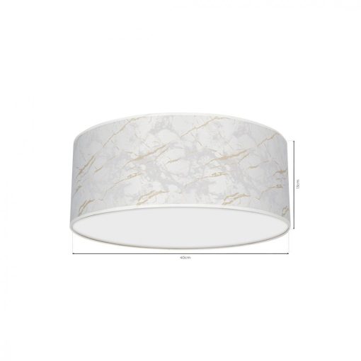 Ceiling  lamp SENSO White/Gold 2xE27 Ø40cm