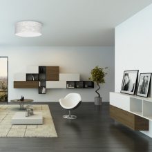 Ceiling  lamp SENSO White/Gold 3xE27 Ø50cm